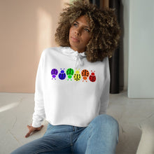 Load image into Gallery viewer, https://www.lovekimmycatalog.com/products/crop-hoodie-rainbow-ladybug?_pos=7&amp;_sid=04da6cf64&amp;_ss=r
