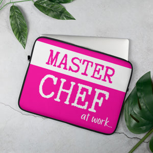 Laptop Sleeve- Master Chef Hot Pink