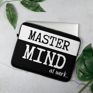 Custom Laptop Sleeve- Master Mind (black)