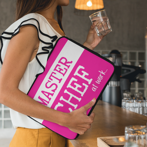 Laptop Sleeve- Master Chef (hot pink)
