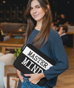 master mind black neoprene laptop sleeve