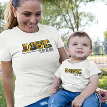 Load image into Gallery viewer, Youth Graphic Tee- Sunflower LOVE
