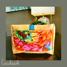 Load image into Gallery viewer, Handsewn Cosmetic Bag- Mums the Word
