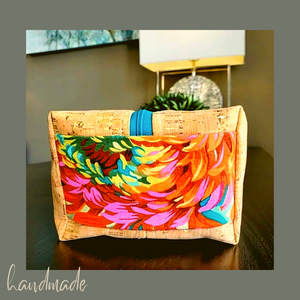 Handsewn Cosmetic Bag- Mums the Word