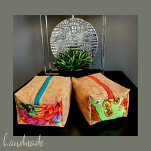 Load image into Gallery viewer, Handsewn Cosmetic Bag- Sandals in the Sun
