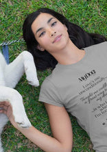Load image into Gallery viewer, www.lovekimmycatalog.com gray Cotton Bella Tee- The Dog Enthusiast Cotton Bella Tee- The Dog Enthusiast

