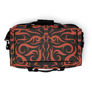 Duffle Travel Bag- Brown Butterfly