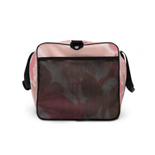 Cargar imagen en el visor de la galería, Duffel Travel Bag- Camo Pink Butterfly

