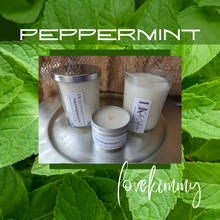 Load image into Gallery viewer, Scented Soy Candle - Peppermint (Stress Relief)

