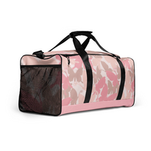 画像をギャラリービューアに読み込む, Duffel Travel Bag- Camo Pink Butterfly
