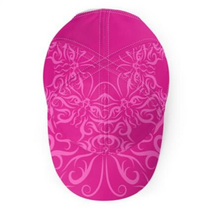 www.lovekimmycatalog.com Fashion Baseball Cap- Pink Butterfly