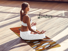 Charger l&#39;image dans la galerie, www.lovekimmycatalog.com Butterfly Yoga Mat- Wings of Gold
