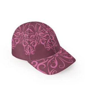 www.lovekimmycatalog.com Fashion Baseball Cap- Purple Butterfly