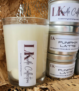 Scented Vegan Soy Candles with Cotton Wick