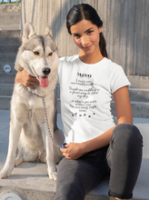 Load image into Gallery viewer, www.lovekimmycatalog.com white Cotton Bella Tee- The Dog Enthusiast Cotton Bella Tee- The Dog Enthusiast
