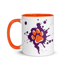 将图片加载到图库查看器，Coffee Mug- Team Spirit Orange &amp; Purple
