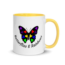 Load image into Gallery viewer, Coffee Mug- Butterflies and Rainbows
