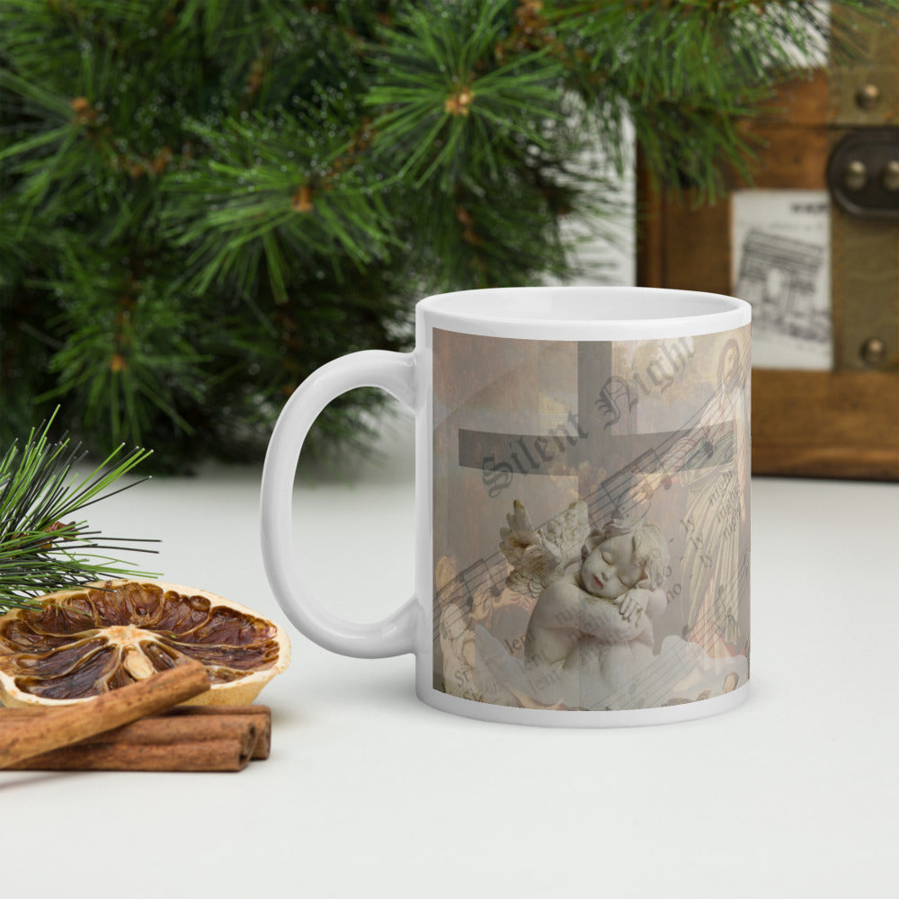 11 oz Religious Coffee Mug- Baby Jesus and Mother Mary