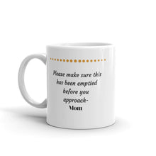 将图片加载到图库查看器，Ceramic Coffee Mug- Funny, Grumpy Mom
