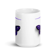 将图片加载到图库查看器，Ceramic Coffee Mug- Purple Butterfly
