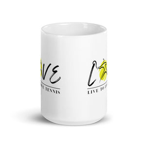 Coffee Mug- Live to Love Tennis