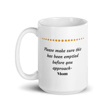 将图片加载到图库查看器，Ceramic Coffee Mug- Funny, Grumpy Mom
