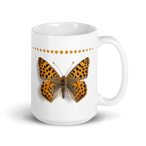 Ceramic Mug- Yellow Butterfly