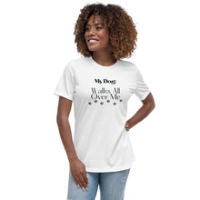 Load image into Gallery viewer, www.lovekimmycatalog.com white Cotton Bella Tee- Dog Lover Edition (Black)
