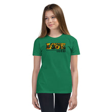 Load image into Gallery viewer, www.lovekimmycatalog.com green Youth Graphic Tee Sunflower LOVE
